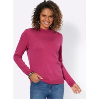 Witt Weiden Damen Stehkragen-Pullover fuchsia-meliert von Witt