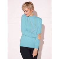 Witt Weiden Damen Stehkragenpullover aquamarin von Witt