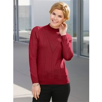 Witt Weiden Damen Stehkragenpullover kirschrot von Witt