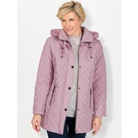 Witt Damen Steppjacke mit Pelz-Imitat, mauve von Witt