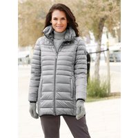 Witt Damen Steppjacke mit dezentem Glanz, silbergrau von Witt