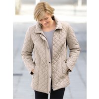 Witt Damen Steppjacke mit Zier-Riegeln, stein von Witt