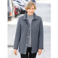 Witt Damen Steppjacke mit Zier-Riegeln, taubenblau von Witt