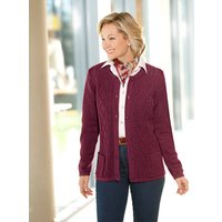 Witt Weiden Damen Strickjacke bordeaux-meliert von Witt