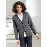 Witt Weiden Damen Strickjacke grau-meliert von Witt