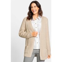 Witt Weiden Damen Strickjacke sand-meliert von Witt