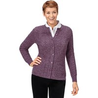 Witt Weiden Damen Strickjacke violett-meliert von Witt