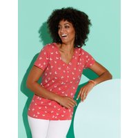 Witt Weiden Damen T-Shirt grapefruit-bedruckt von Witt