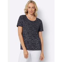 Witt Weiden Damen T-Shirt marine-bedruckt von Witt