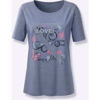 Witt Weiden Damen T-Shirt taubenblau von Witt