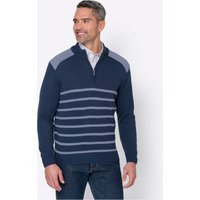 Witt Weiden Herren Pullover dunkelblau-taubenblau von Witt