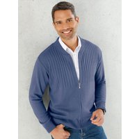 Witt Weiden Herren Strickjacke mittelblau von Witt