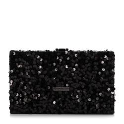 Wittchen Abend-Clutch-Tasche Mit Pailletten An Der Kette Schwarz Young Abs von Wittchen