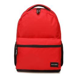 Wittchen Basic Rucksack Auf Reisen Rot-Schwarz Active Line Polyester von Wittchen