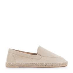 Wittchen Damen-Espadrilles Aus Öko-Wildleder Creme Obuwie Kunstleder von Wittchen