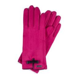 Wittchen Damenhandschuhe Mit Schleife Rosa Rękawiczki Polyester von Wittchen