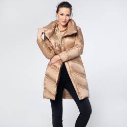 Wittchen Daunenjacke Mit Hohem Kragen Gold Odzież Nylon von Wittchen