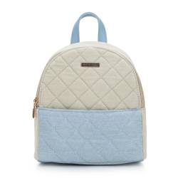 Wittchen Denim-Rucksack Für Damen Blau-Beige Young Polyester von Wittchen