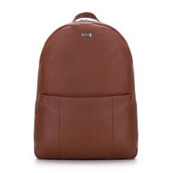 Wittchen Laptop-Rucksack Aus Leder Braun Office Leather Naturleder von Wittchen