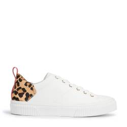 Wittchen Sneakers Für Damen Aus Leder Mit Leopardenmuster Weiß Obuwie Naturleder von Wittchen