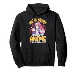 Nur ein Mädchen das Anime und K-Pop über alles liebt Spruch Pullover Hoodie von Witzig Otaku Manga Musik Cosplay Kawaii Weeb