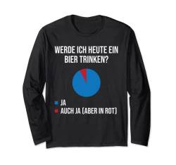 Funny Trinken Spruch Fun Bier Männer Alkohol Lustig Herren Langarmshirt von Witzige Geschenke & T-Shirts für Herren Co.
