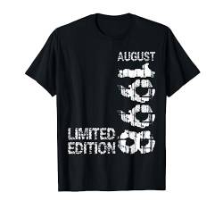 26. Geburtstag Mann 26 Jahre Limited Edition August 1998 T-Shirt von Witzige Geschenke zum 26 Geburtstag Mann und Frau