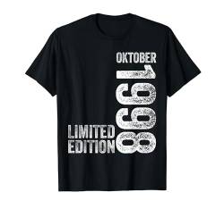 26. Geburtstag Mann 26 Jahre Limited Edition Oktober 1998 T-Shirt von Witzige Geschenke zum 26 Geburtstag Mann und Frau