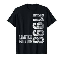 26. Geburtstag Mann 26 Jahre Limited Edition September 1998 T-Shirt von Witzige Geschenke zum 26 Geburtstag Mann und Frau