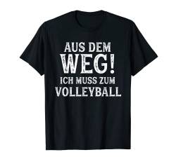 Volleyball TShirt Spruch Lustig Hobby Volleyball T-Shirt von Witzige Hobby & Freizeit Motive