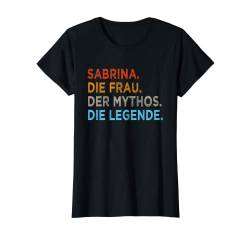 SABRINA TShirt Spruch Lustig Name Vornamen T-Shirt von Witzige Namen Vornamen Motive & Sprüche
