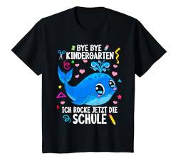 Kinder Schulanfang Spruch Wal Einschulung 2021 T-Shirt von Witzige Schulanfang Einschulung 2021 Geschenk