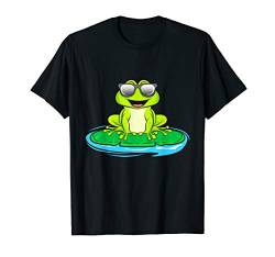 Süßer Frosch Kinder Geschenk T-Shirt von Witzige Tiere Liebhaber Geschenkidee Designs