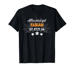 Fabian TShirt Lustig Spruch Geburtstag Fun Vorname T-Shirt von Witzige Vornamen Designs & Motive