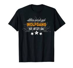 Herren Wolfgang TShirt Lustig Spruch Geburtstag Fun Vorname T-Shirt von Witzige Vornamen Designs & Motive