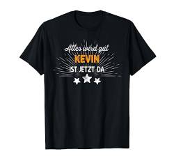 Kevin TShirt Lustig Spruch Geburtstag Fun Vorname T-Shirt von Witzige Vornamen Designs & Motive