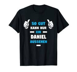Herren DANIEL TShirt Vorname Name Spruch Lustig Fun T-Shirt von Witzige Vornamen Designs & Namen Motive