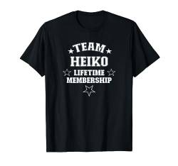 Heiko TShirt Vorname Name Spruch Team Heiko T-Shirt von Witzige Vornamen & Lustige Namen Sprüche