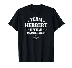 Herbert TShirt Vorname Name Spruch Team Herbert T-Shirt von Witzige Vornamen & Lustige Namen Sprüche