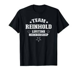 Reinhold TShirt Vorname Name Spruch Team Reinhold T-Shirt von Witzige Vornamen & Lustige Namen Sprüche