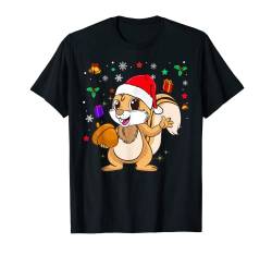 Cooles Weihnachtsmotiv Lustiges Weihnachten Eichhörnchen T-Shirt von Witzige Weihnachten 2022 Geschenke von Lifua