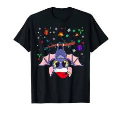 Cooles Weihnachtsmotiv Lustiges Weihnachten Fledermaus T-Shirt von Witzige Weihnachten 2022 Geschenke von Lifua