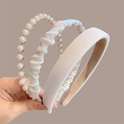 3/6/8Pcs Set Mode Frauen Tuch Haarbänder Kopfschmuck Stirnband Mädchen Haarband Haar Hoop Weibliche Haar Zubehör Headwear 3PCS 3 von Wjnvfioo