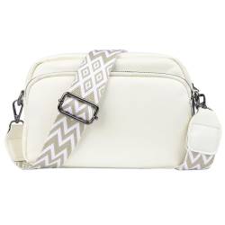 Wlicon Kleine Handtasche Crossbody Tasche für Damen (Off white) von Wlicon