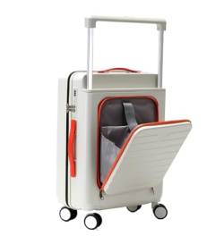 Wnota Gepäck 3-Gang-Einstellhebel Für Gepäck, Großes Fassungsvermögen, Handgepäck, Vorderöffnung Trolley-Koffer (Color : B, Size : 26inch) von Wnota