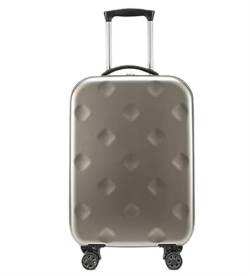 Wnota Gepäck Erweiterbares Gepäck, Faltbare Koffer Mit Universalrädern, Koffer Aufgegebenes Gepäck Trolley-Koffer (Color : C, Size : 24in) von Wnota