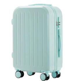 Wnota Gepäck Koffer Mit Rollen, Leichtes Handgepäck, ABS-Handgepäckkoffer Mit Griff Trolley-Koffer (Color : F, Size : 22 inch) von Wnota