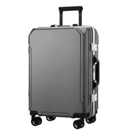 Wnota Gepäck USB-Ladeanschluss, Koffer, TSA-Zahlenschloss Mit Universalrädern, Gepäcksicher Trolley-Koffer (Color : C, Size : 20 in) von Wnota