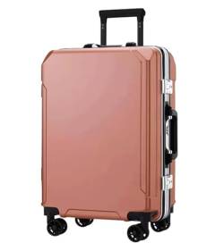 Wnota Gepäck USB-Ladeanschluss, Koffer, TSA-Zahlenschloss Mit Universalrädern, Gepäcksicher Trolley-Koffer (Color : E, Size : 20 in) von Wnota