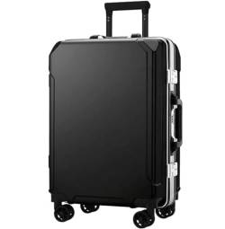 Wnota Gepäck USB-Ladeanschluss, Koffer, TSA-Zahlenschloss Mit Universalrädern, Gepäcksicher Trolley-Koffer (Color : I, Size : 22 in) von Wnota